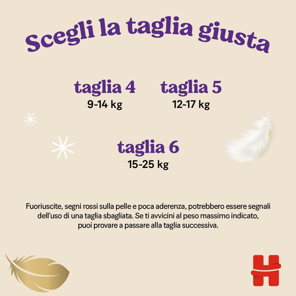 Huggies Extra Care, Pannolini Taglia 4 (9-14 kg), Mutandina traspirante, Pacco Mega, 80 Pz