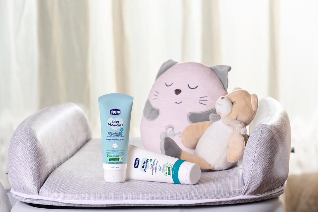 Chicco Baby Moments Pasta Cambio Tutti i Giorni, Pasta Cambio Pannolino, Texture Leggera per Uso Quotidiano, Senza Profumo, Dermatologicamente Testato su Pelle Sensibile, 100 ml