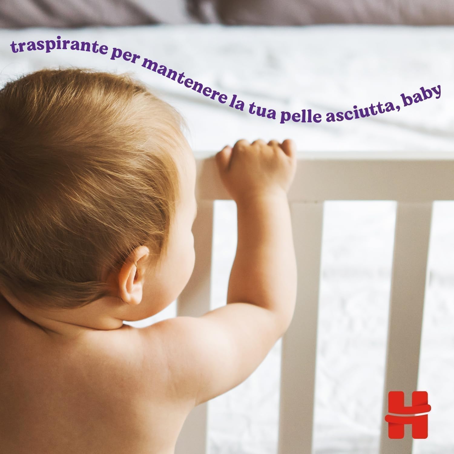 Huggies Extra Care, Pannolini Taglia 4 (9-14 kg), Mutandina traspirante, Pacco Mega, 80 Pz