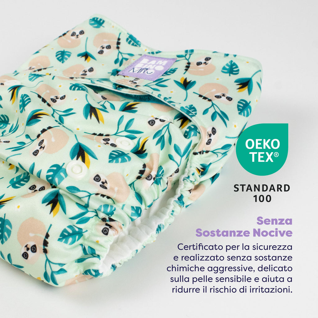 Bambino Mio, Miosolo Classic Pannolino Lavabile Tutto-In-Uno, Pannolino Ecologico Privo di Sostanze Nocive